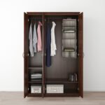 Songesand Kleiderschrank - Braun 120X60X191 Cm for Kleiderschrank Braun