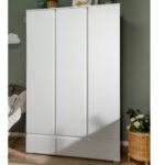 Kleiderschrank Weiß 120 Cm 3 Türig – Image With Regard To Kleiderschrank 120 Cm